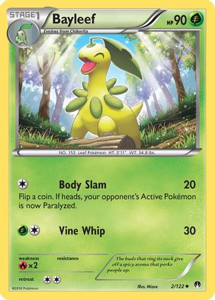 Bayleef (2) Reverse Holofoil - BREAKpoint