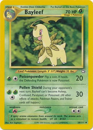 Bayleef (28) (Unlimited) - Neo Genesis