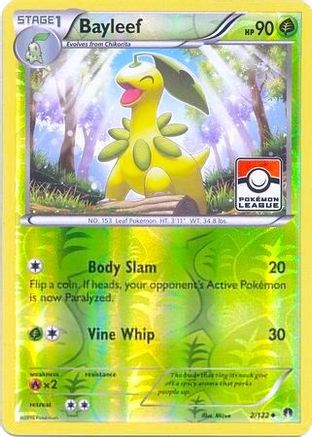 Bayleef (Pokemon League) (2) Reverse Holofoil - League & Championship Cards