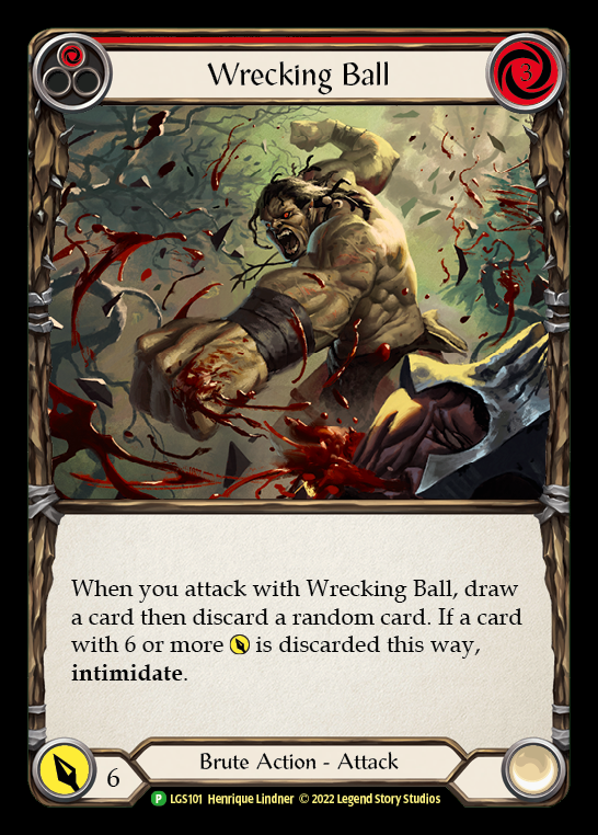 Wrecking Ball [LGS101] (Promo)  Rainbow Foil | Silver Goblin