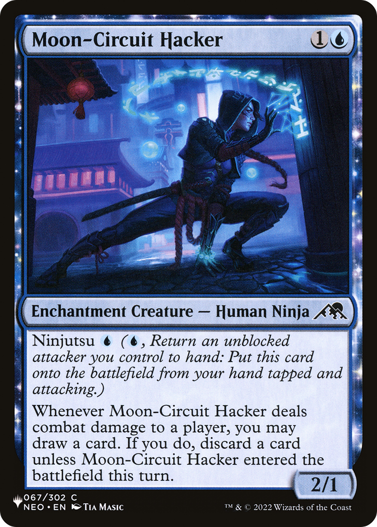 Moon-Circuit Hacker (NEO-67) - The List