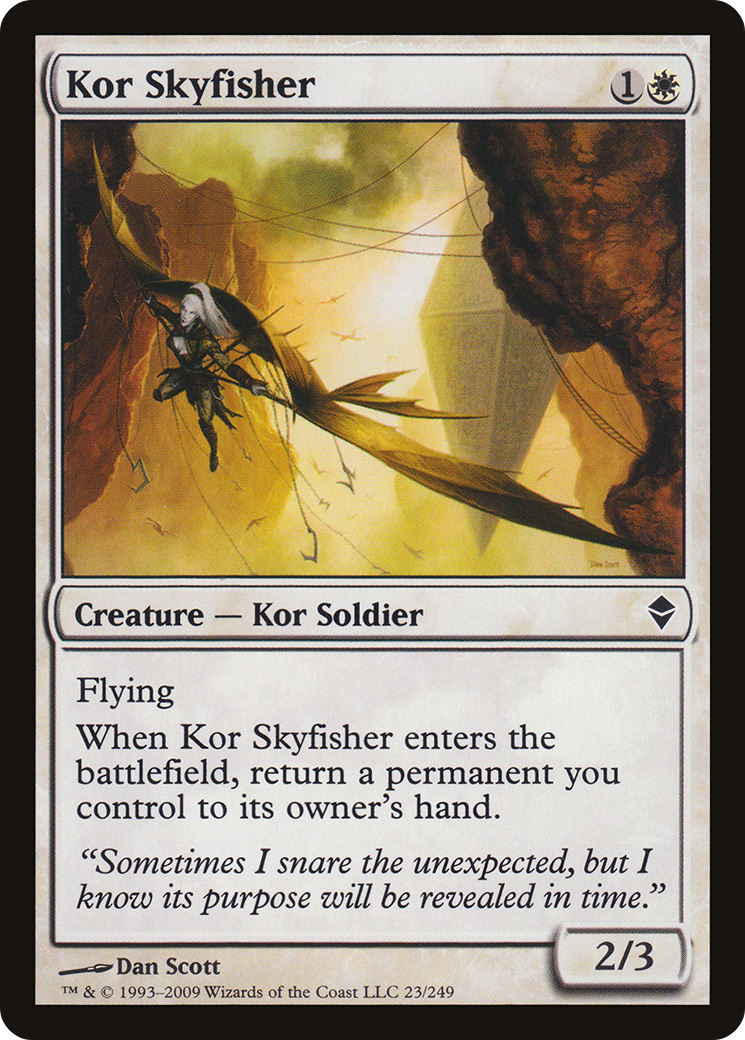 Kor Skyfisher (023) - Zendikar