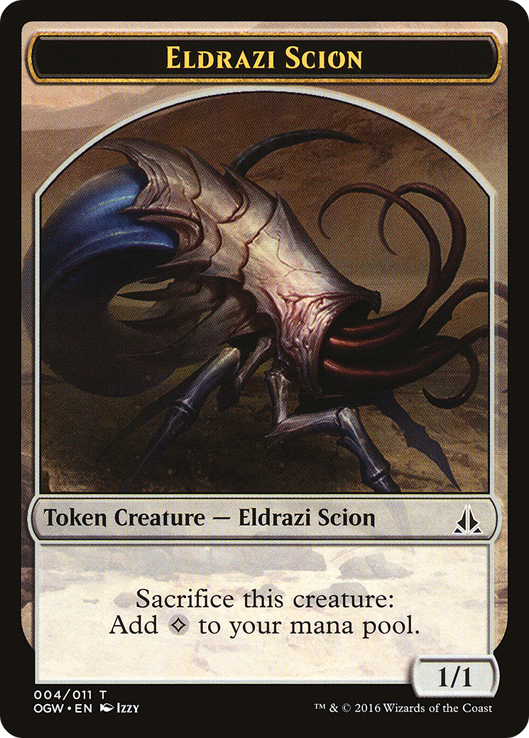 Eldrazi Scion Token (004/011) [Oath of the Gatewatch Tokens] | Silver Goblin