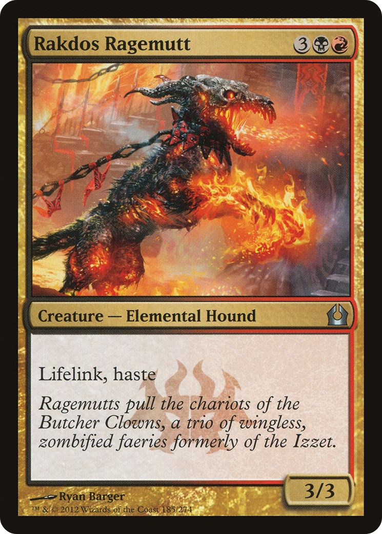 Rakdos Ragemutt (185) - Return to Ravnica