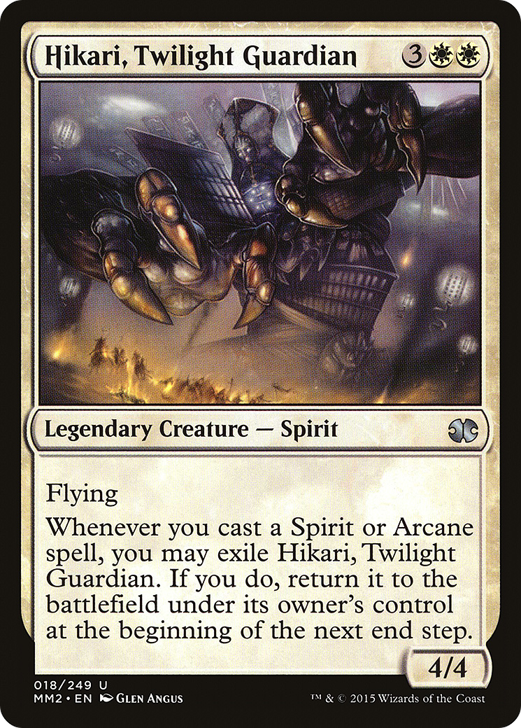 Hikari, Twilight Guardian (018) Foil - Modern Masters 2015