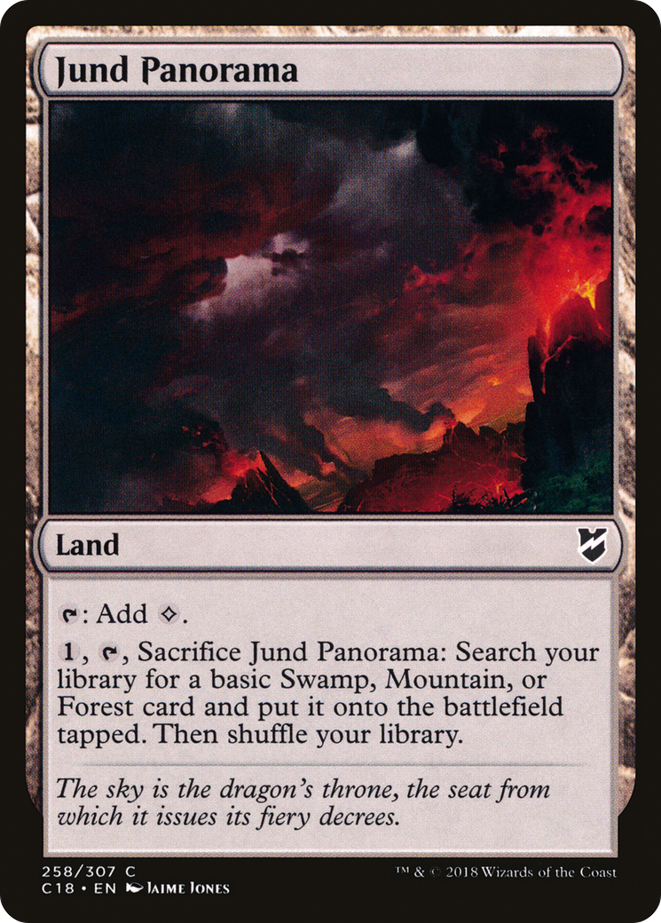 Jund Panorama (258) - Commander 2018