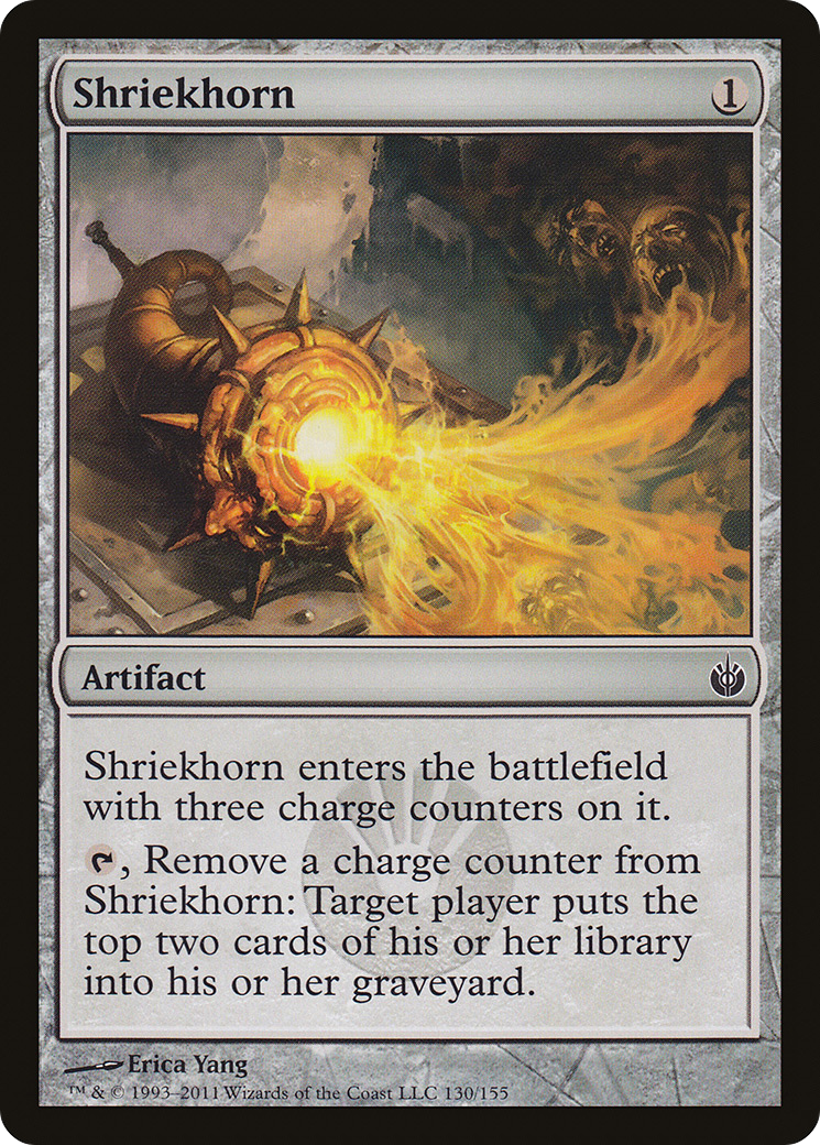 Shriekhorn [Mirrodin Besieged] | Silver Goblin