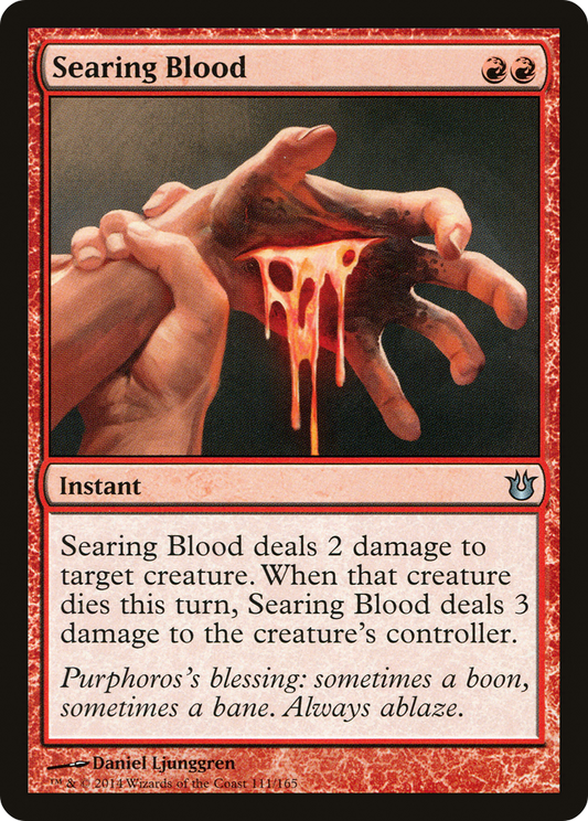 Searing Blood (111) - Born of the Gods