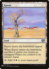 Karoo [The List] | Silver Goblin