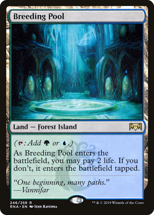 Breeding Pool (246) Foil - Ravnica Allegiance