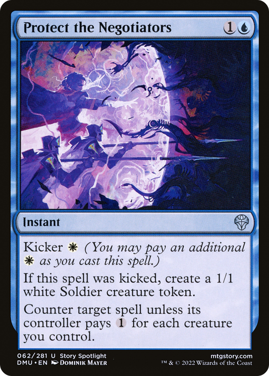 Protect the Negotiators [Dominaria United] Foil