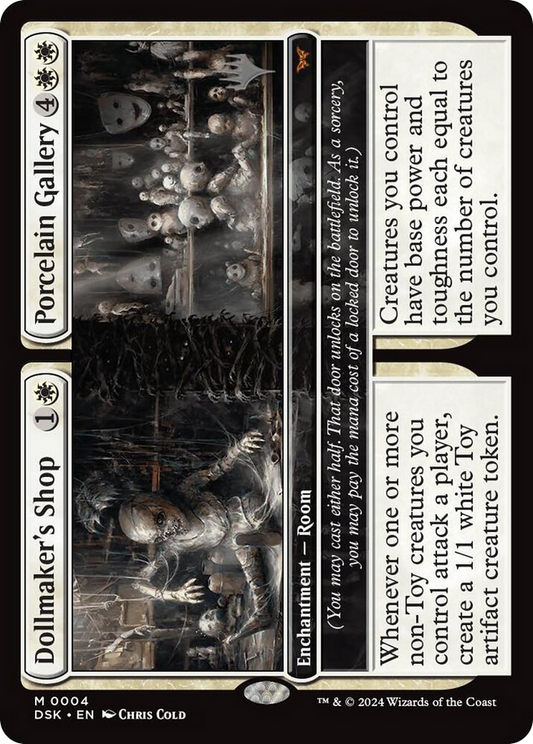 Dollmaker's Shop // Porcelain Gallery [Duskmourn: House of Horror Promos] Foil