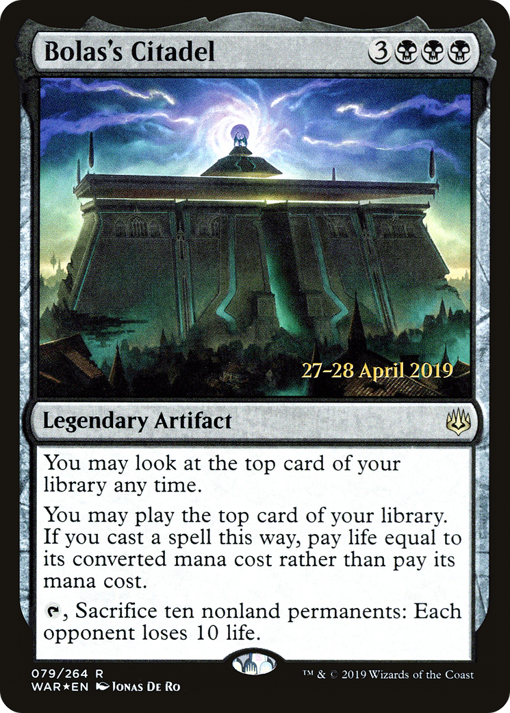 Bolas's Citadel (79s) Foil - War of the Spark Promos
