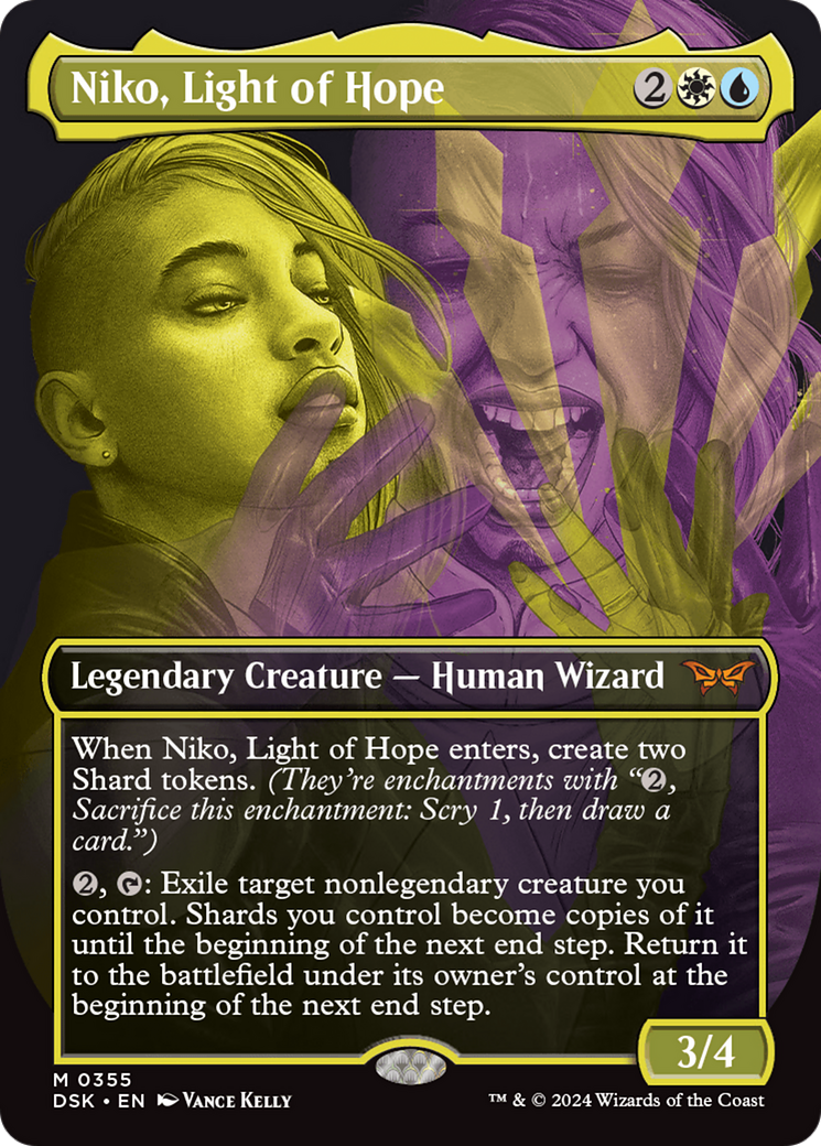 Niko, Light of Hope (Showcase) [Duskmourn: House of Horror] Foil