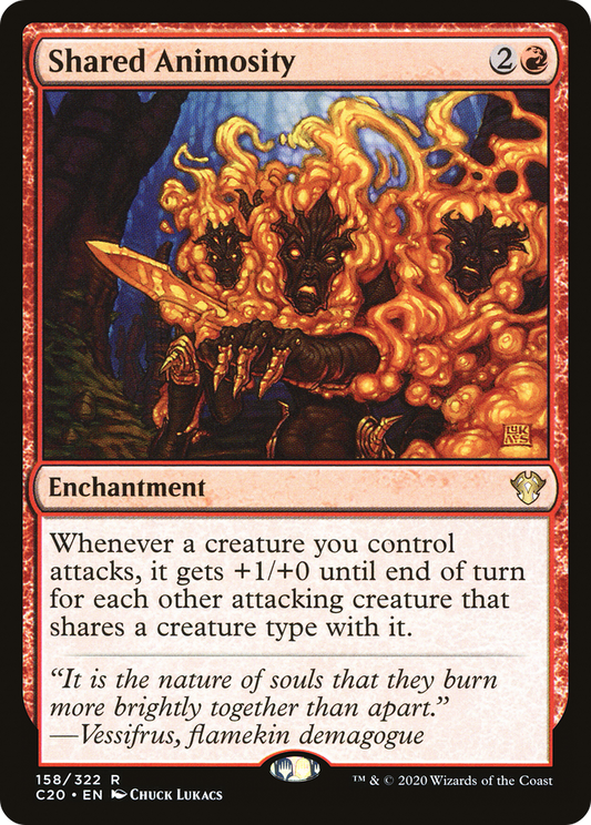 Shared Animosity (158) - Commander 2020