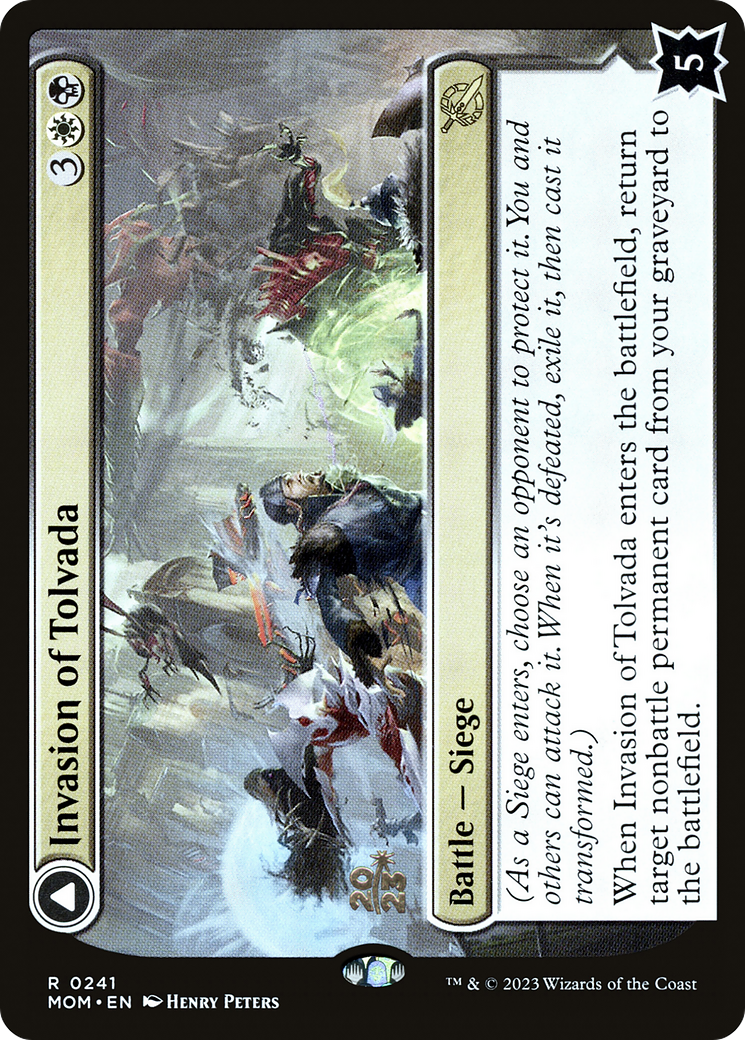Invasion of Tolvada // The Broken Sky (241s) Foil - March of the Machine Promos