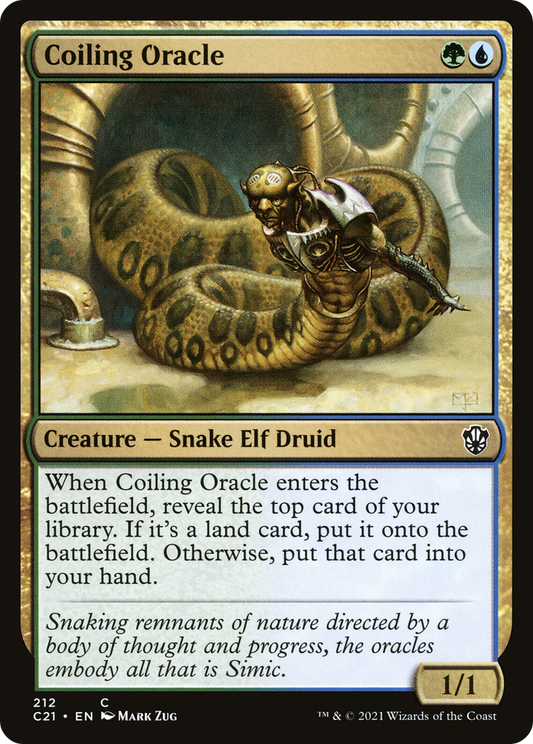 Coiling Oracle (212) - Commander 2021