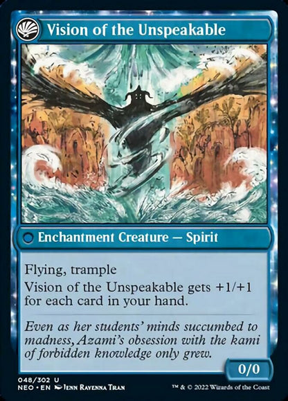 Behold the Unspeakable (048) Foil - Kamigawa: Neon Dynasty