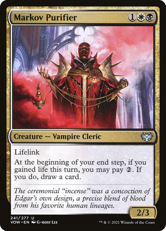 Markov Purifier (241) Foil - Innistrad: Crimson Vow