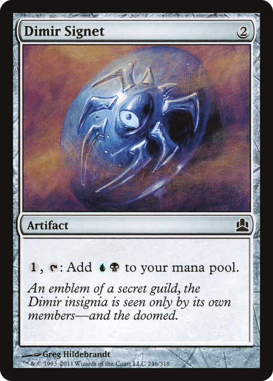 Dimir Signet [Commander 2011]