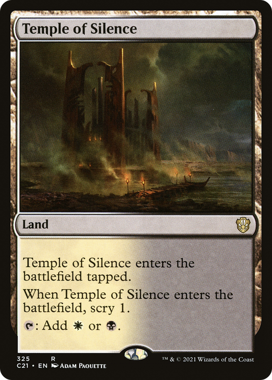 Temple of Silence (325) - Commander 2021