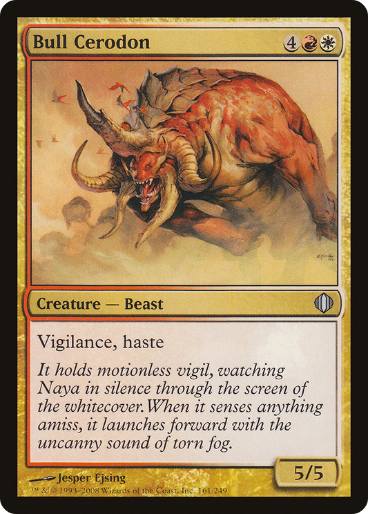 Bull Cerodon (161) Foil - Shards of Alara