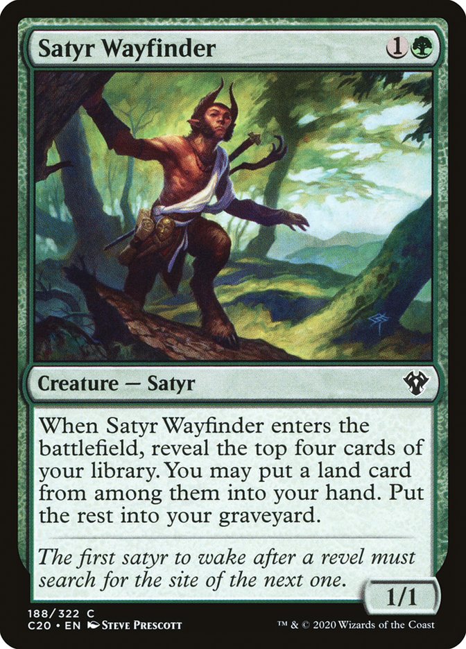 Satyr Wayfinder [Commander 2020] | Silver Goblin