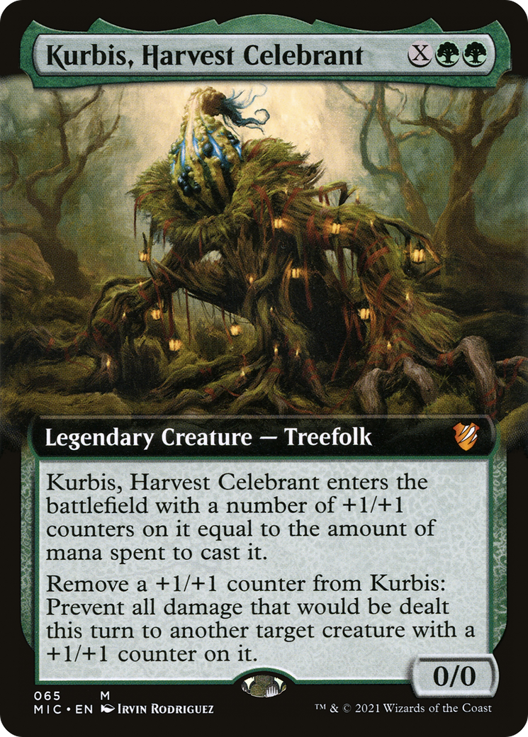 Kurbis, Harvest Celebrant (Extended Art) (065) - Midnight Hunt Commander