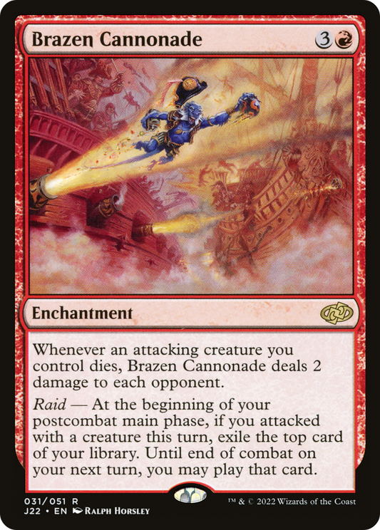 Brazen Cannonade (031) - Jumpstart 2022