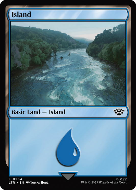 Island (264) [The Lord of the Rings: Tales of Middle-Earth] Foil