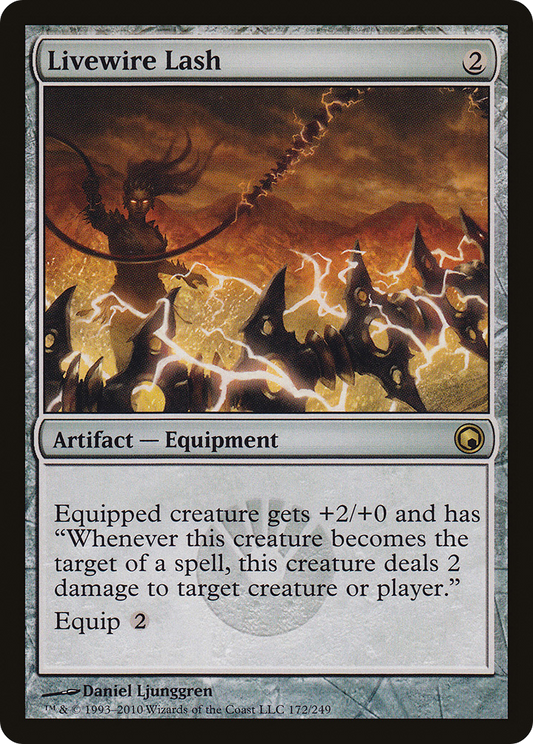 Livewire Lash [Scars of Mirrodin]