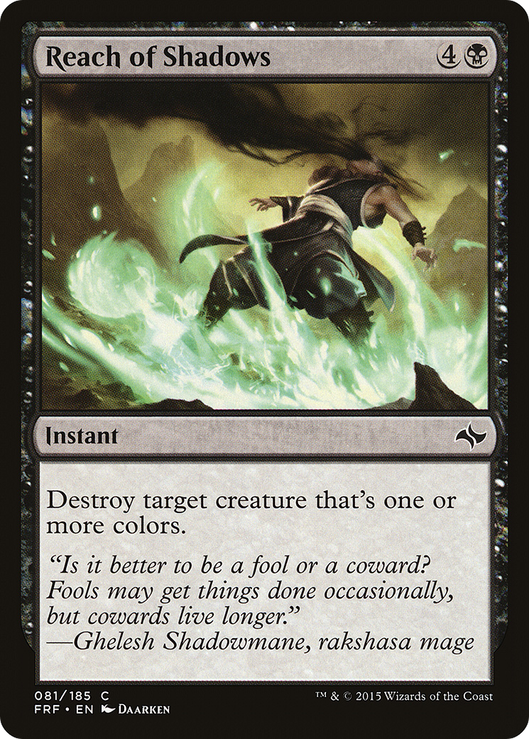 Reach of Shadows (081) Foil - Fate Reforged