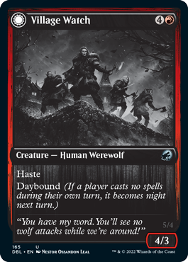 Village Watch // Village Reavers (165) - Innistrad: Double Feature