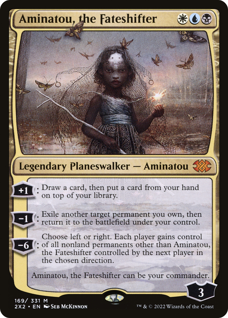 Aminatou, the Fateshifter (169) Foil - Double Masters 2022