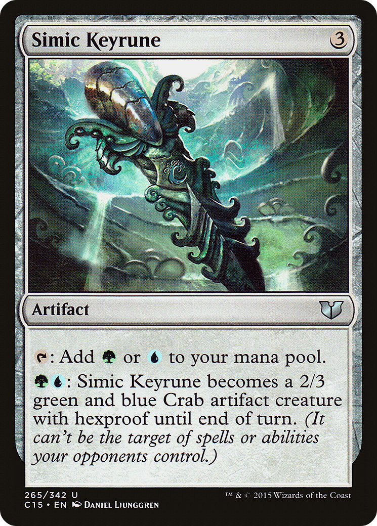 Simic Keyrune (265) - Commander 2015