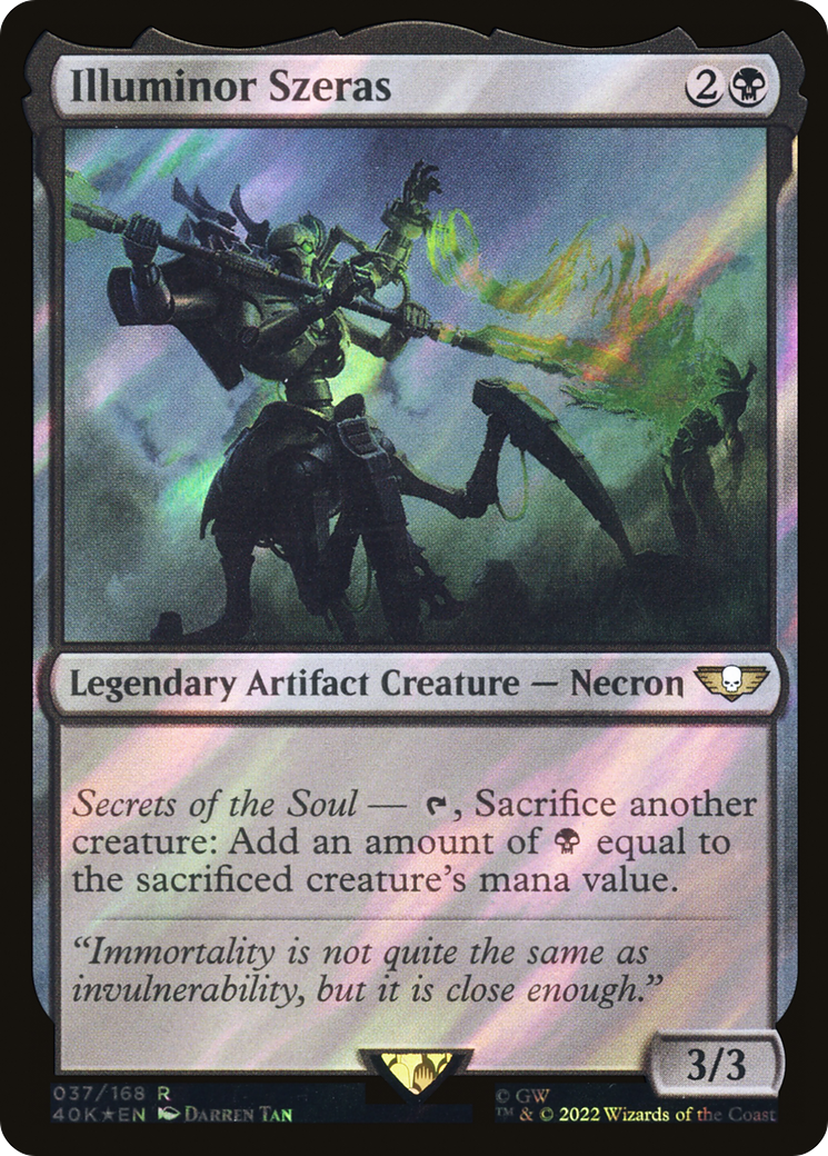 Illuminor Szeras (037) Surge Foil - Warhammer 40,000 Commander
