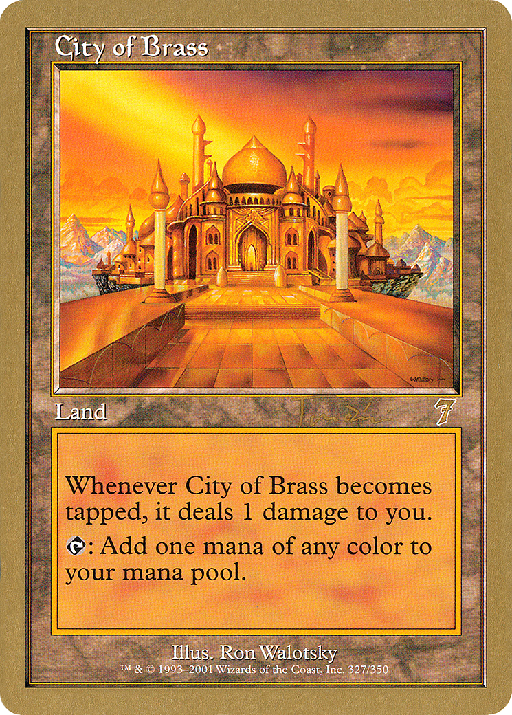 City of Brass (Retro) (jt327) - World Championship Decks 2001