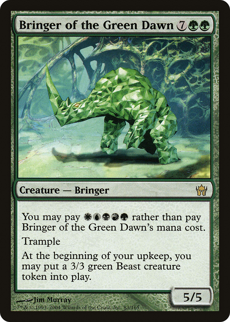 Bringer of the Green Dawn [Fifth Dawn] | Silver Goblin