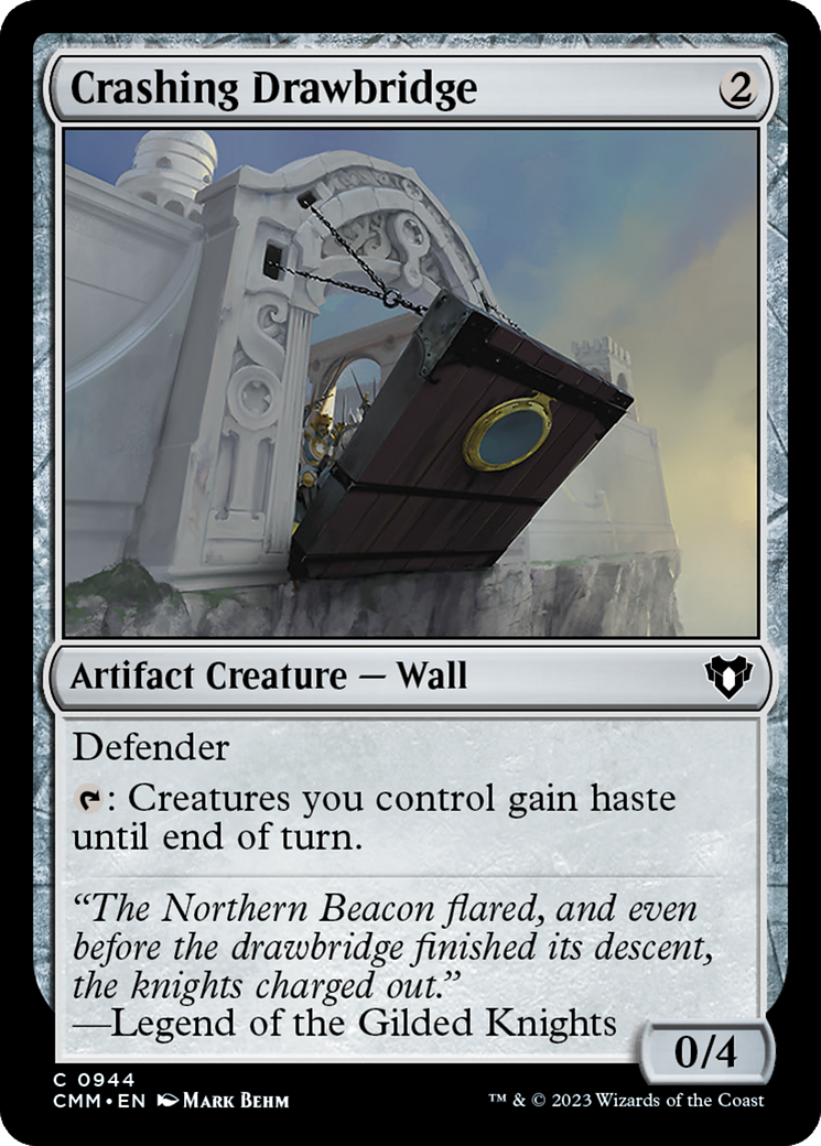 Crashing Drawbridge [Commander Masters]