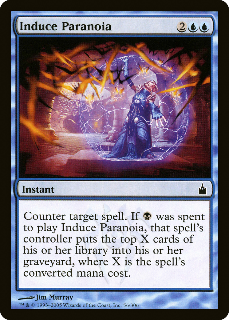 Induce Paranoia (056) - Ravnica: City of Guilds