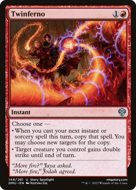 Twinferno [Dominaria United] Foil