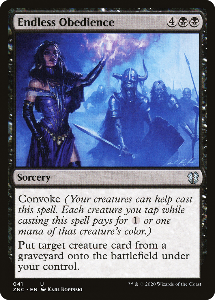 Endless Obedience (041) - Zendikar Rising Commander
