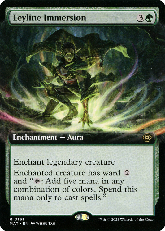 Leyline Immersion (Extended Art) [March of the Machine: The Aftermath] Foil