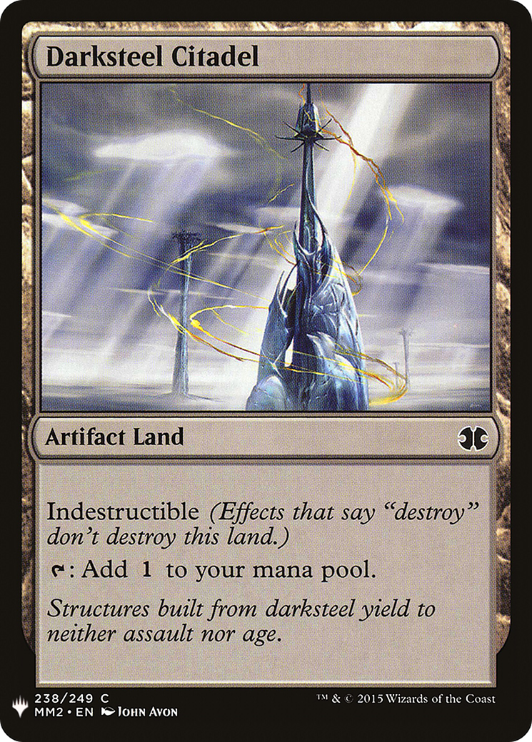 Darksteel Citadel (MM2-238) - The List