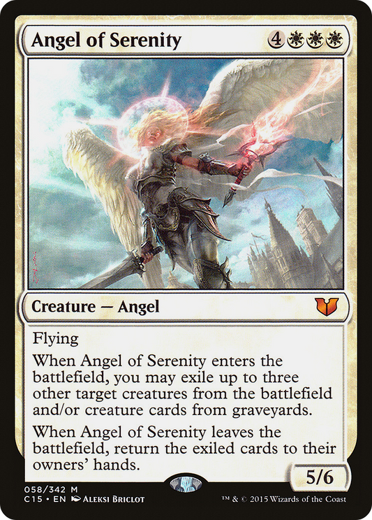 Angel of Serenity (058) - Commander 2015