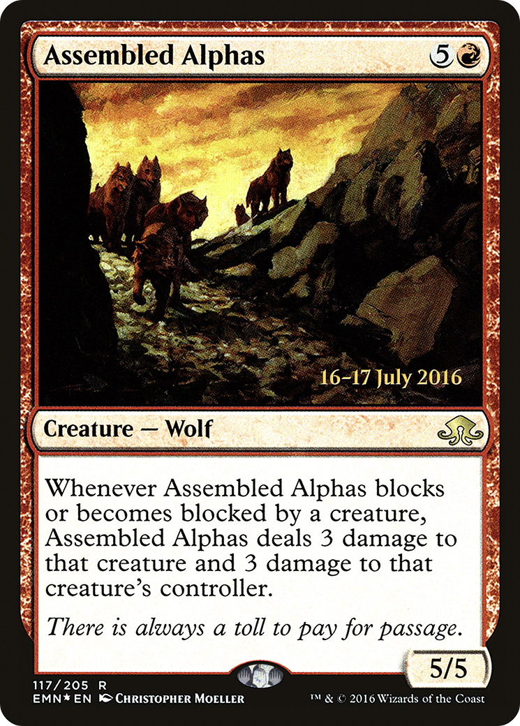 Assembled Alphas (117) Foil - Eldritch Moon Promos