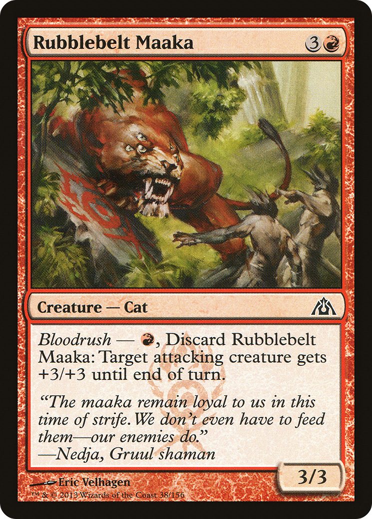 Rubblebelt Maaka (038) - Dragon's Maze