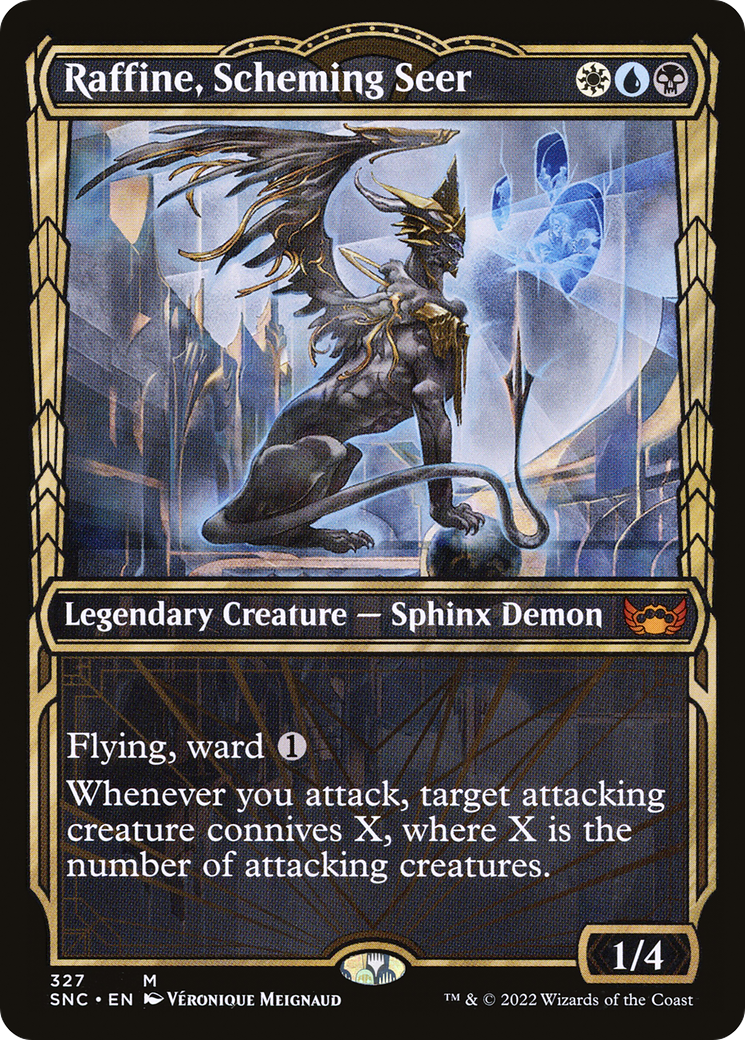 Raffine, Scheming Seer (Showcase) (327) Foil - Streets of New Capenna