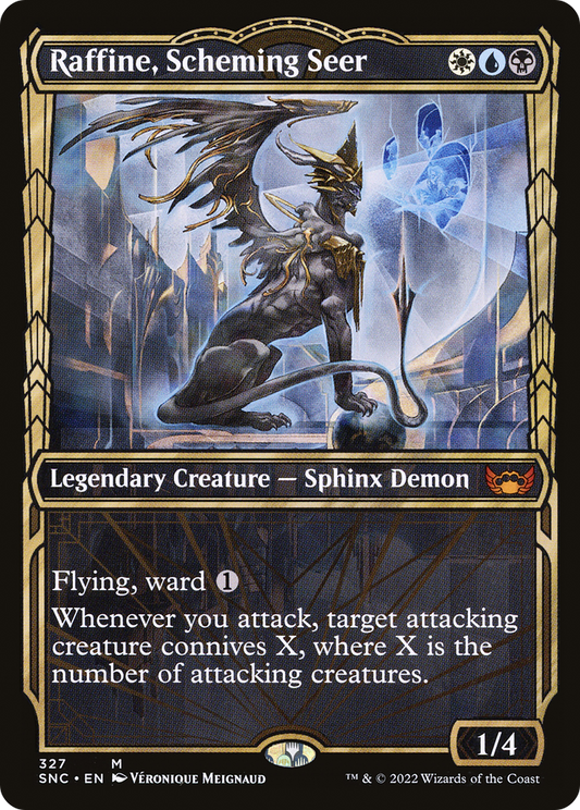 Raffine, Scheming Seer (Showcase Golden Age) [Streets of New Capenna] Foil