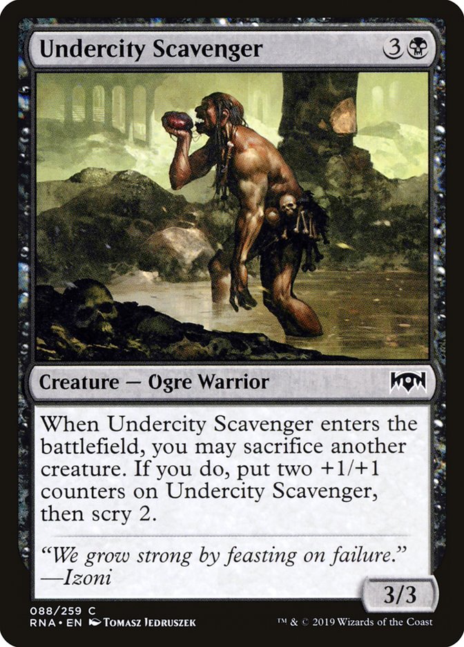 Undercity Scavenger [Ravnica Allegiance] | Silver Goblin